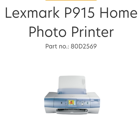 Lexmark P915 Photo Printer - Picture 2 of 4